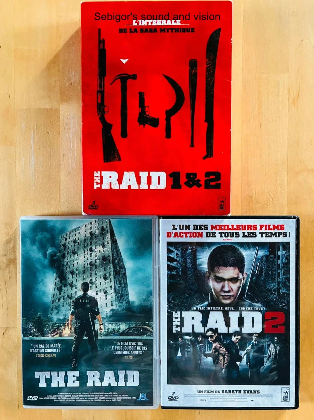Coffret 2 DVD The Raid 1 et 2. – photo 3
